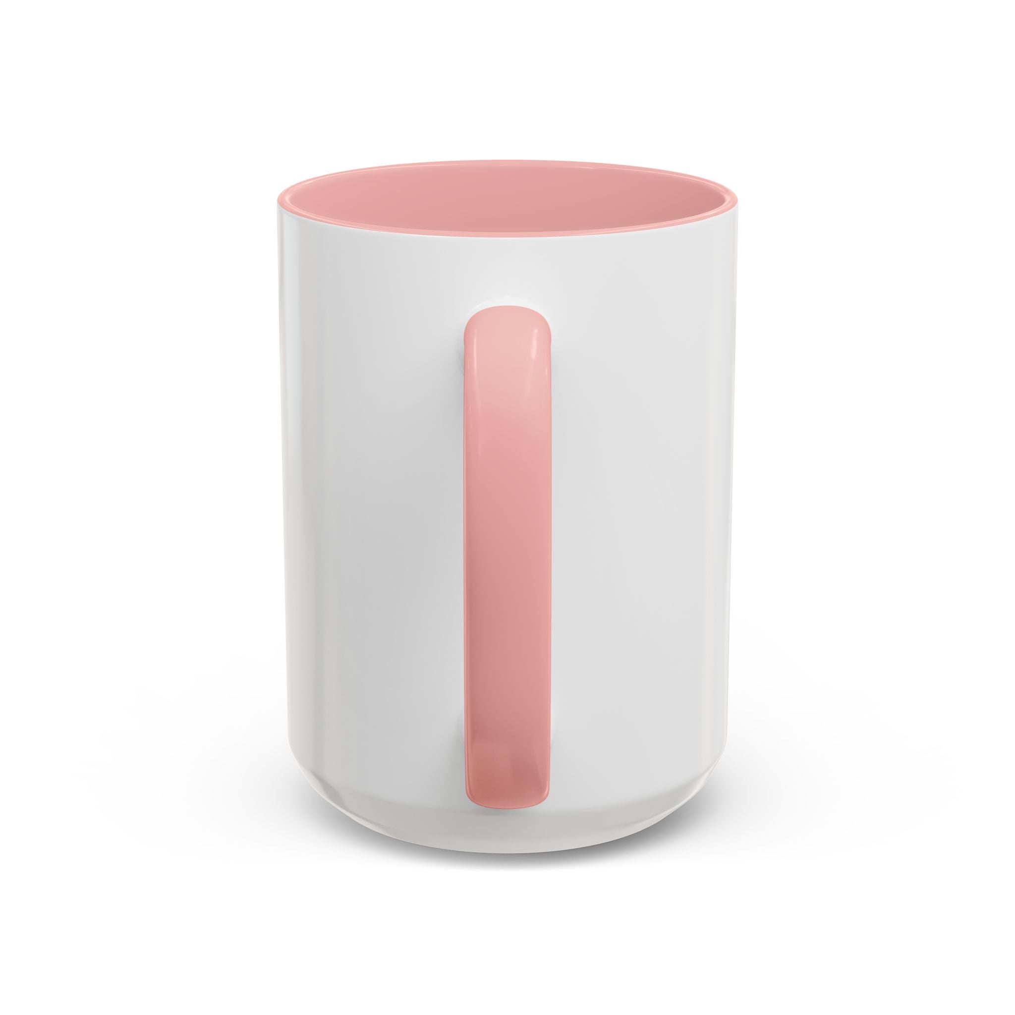 Accent Coffee Mug — Customizable “Print It Your Way” Black-Accent Coffee Cup