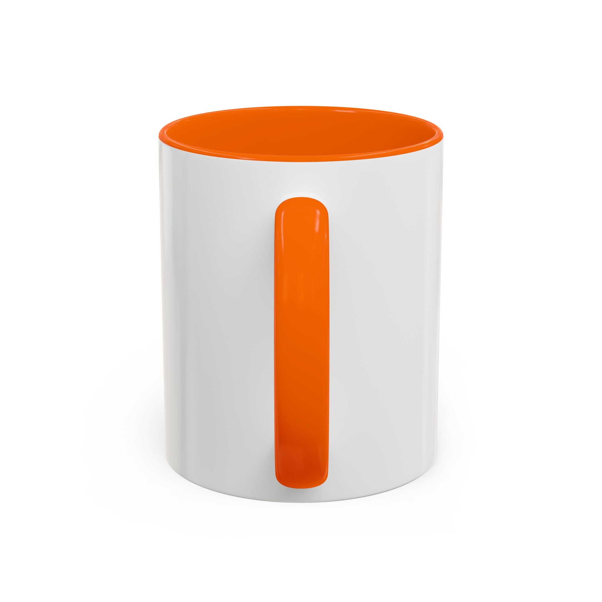 Accent Coffee Mug — Customizable “Print It Your Way” Black-Accent Coffee Cup