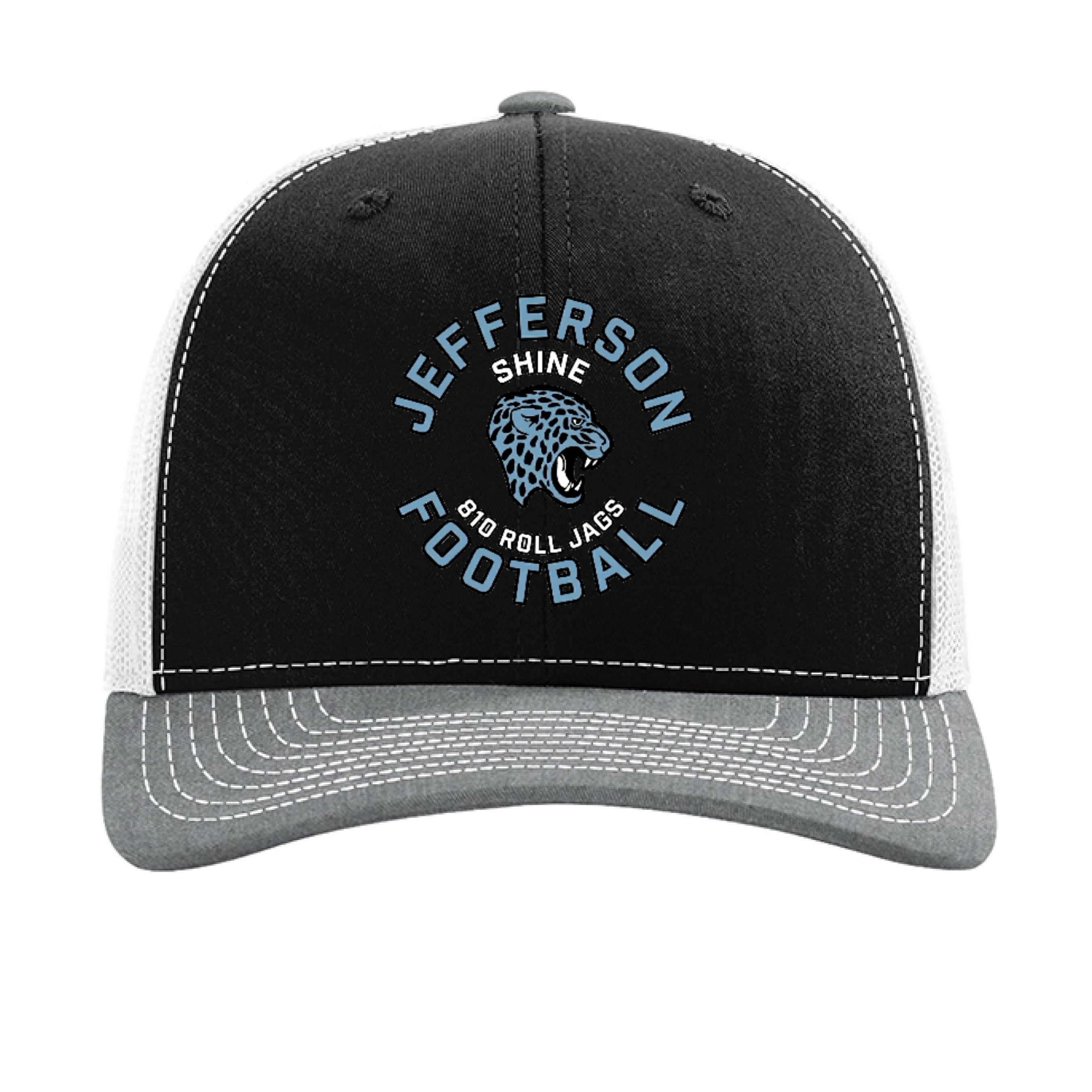 Black/ White/ Heather Grey - FRONT
